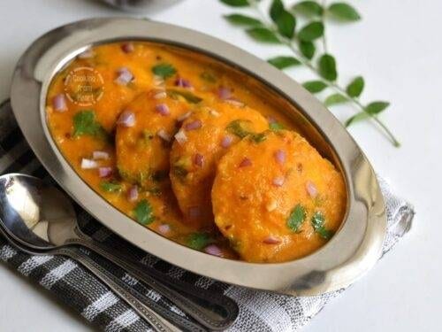 Sambar Idli.