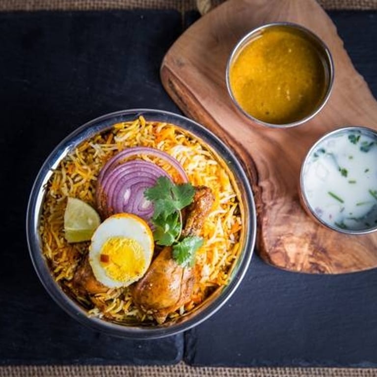 Delicious Chicken Biryani Awaits