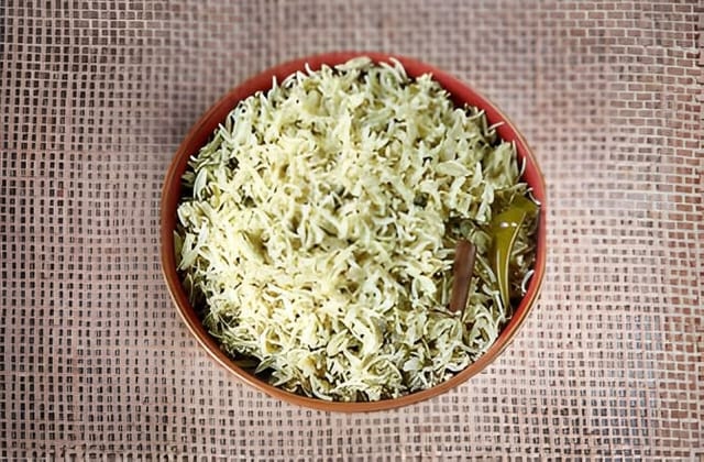 Bucket Nuthaki Egg Pulav.