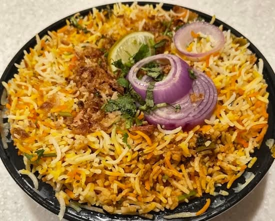Avakaya Veg Biryani.