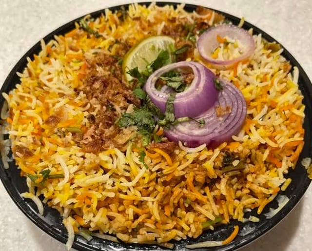 Avakaya Veg Biryani.