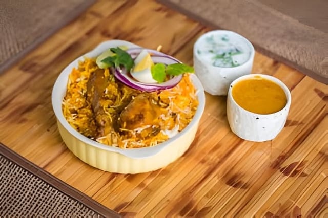 (FMP) Temper Chicken Biryani.