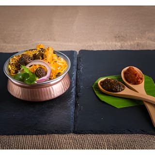 Veg Keema Biryani